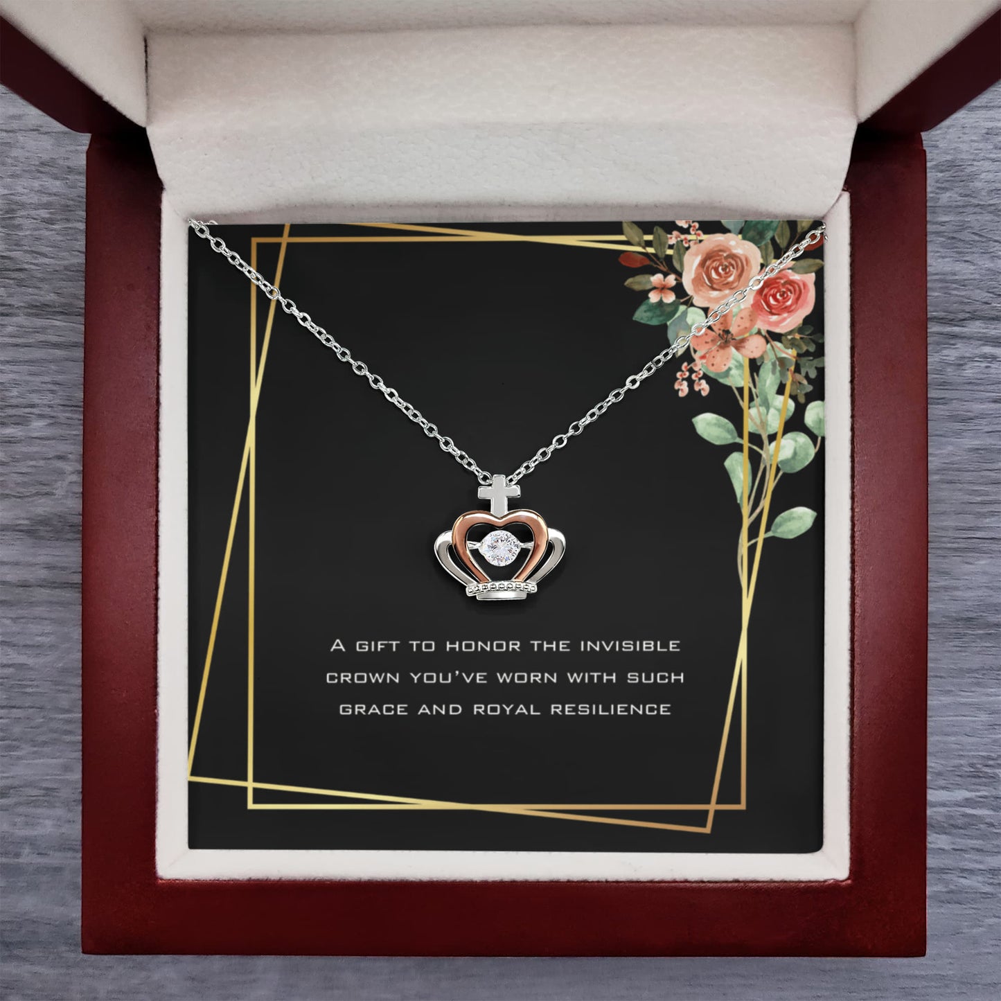 Crown Pendant Necklaces