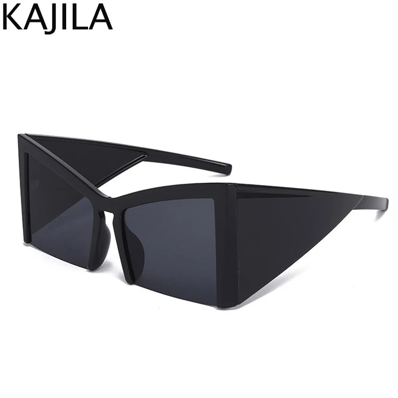 Oversized Square Punk  Sunglasses  