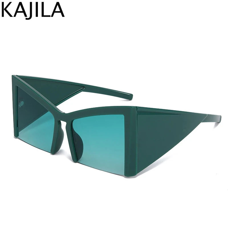 Oversized Square Punk  Sunglasses  