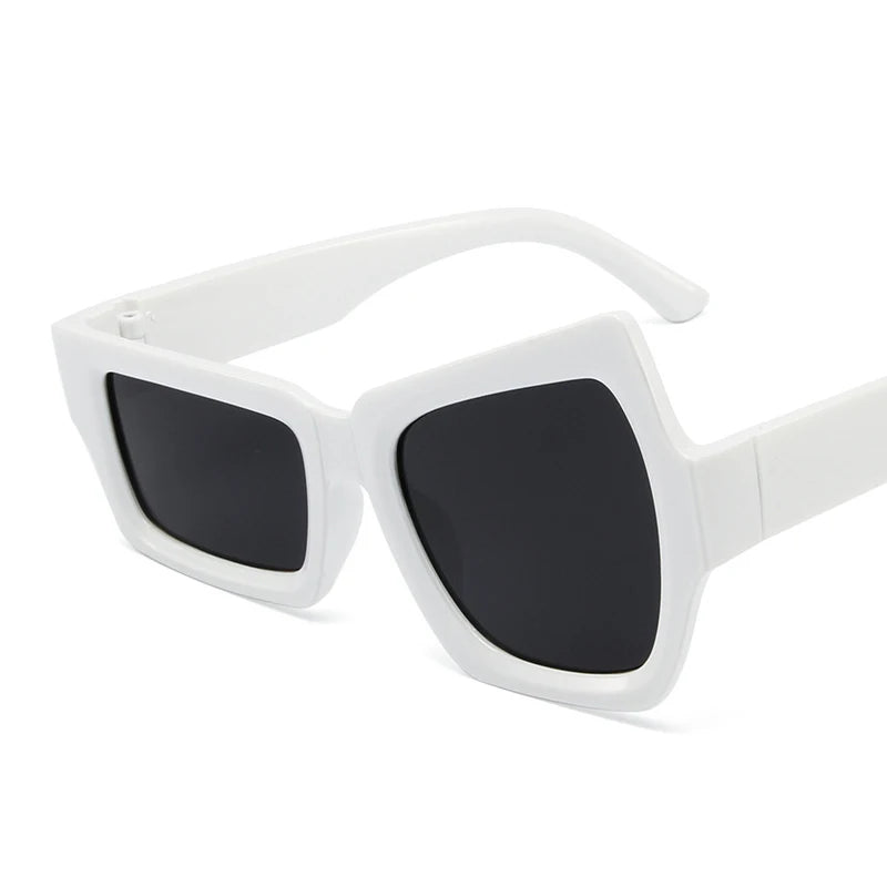 Fashion Irregular Square Sunglasses  