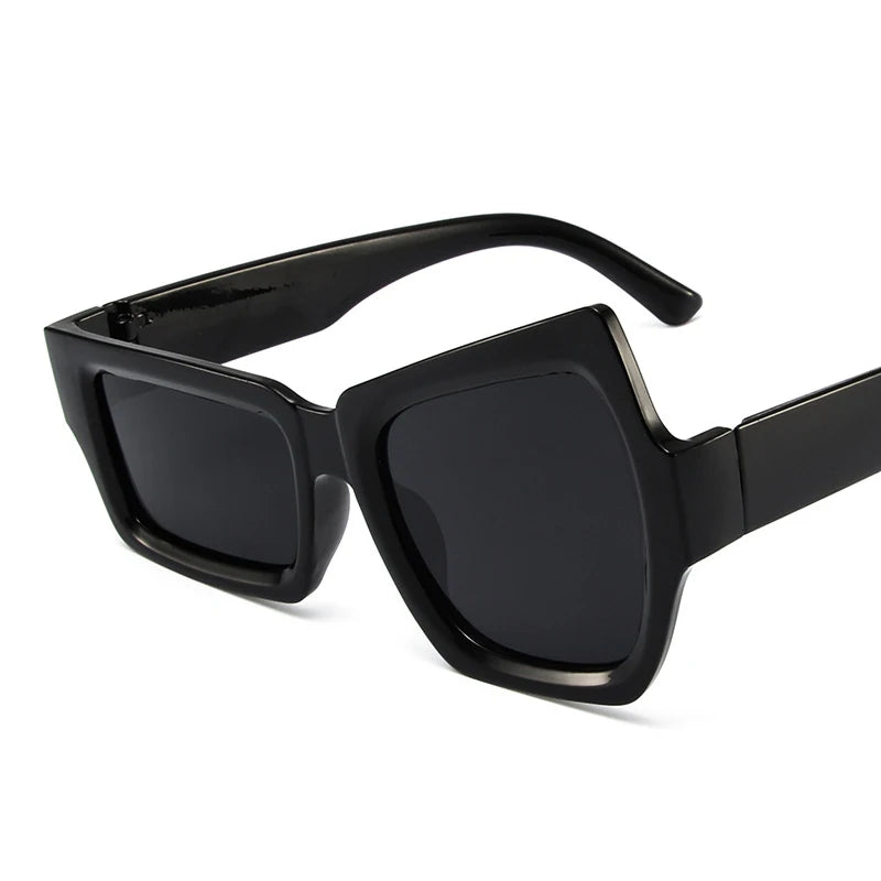 Fashion Irregular Square Sunglasses  