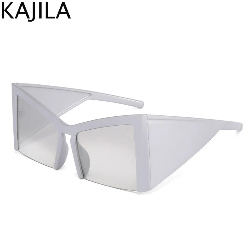 Oversized Square Punk  Sunglasses  