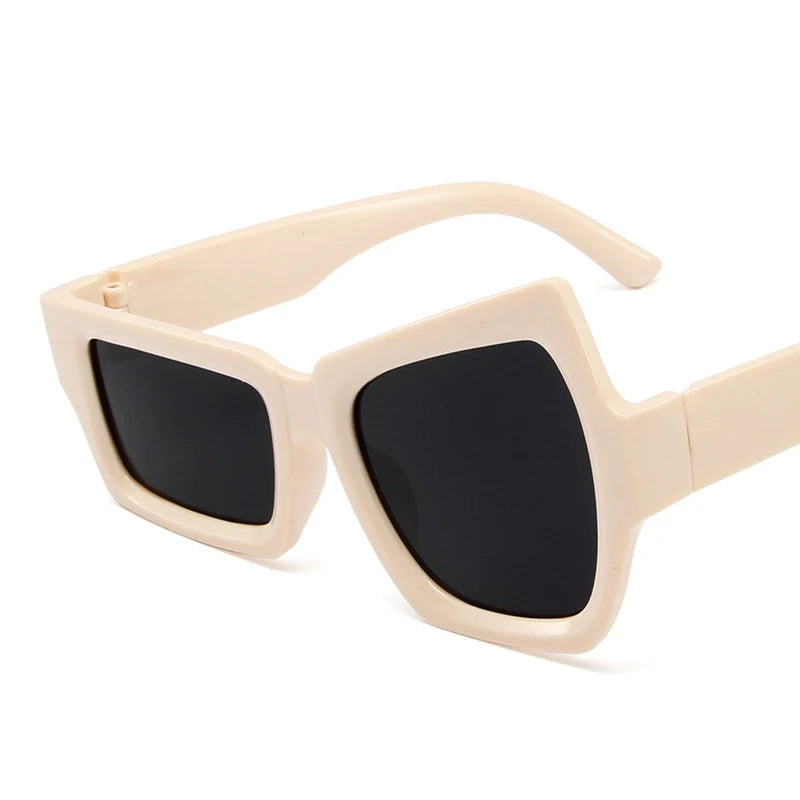 Fashion Irregular Square Sunglasses  