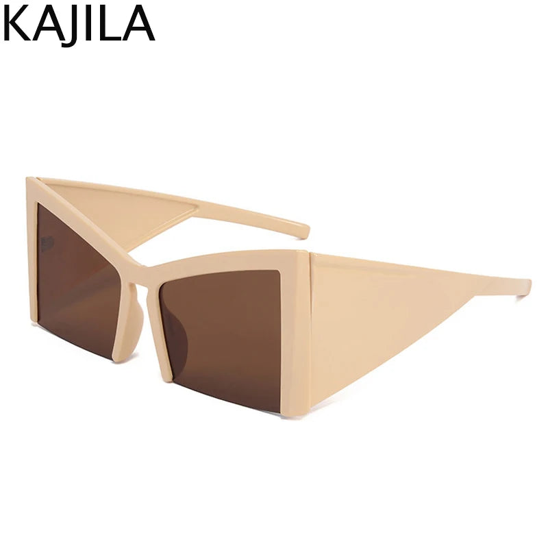 Oversized Square Punk  Sunglasses  