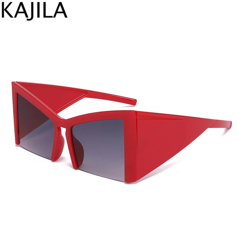 Oversized Square Punk  Sunglasses  