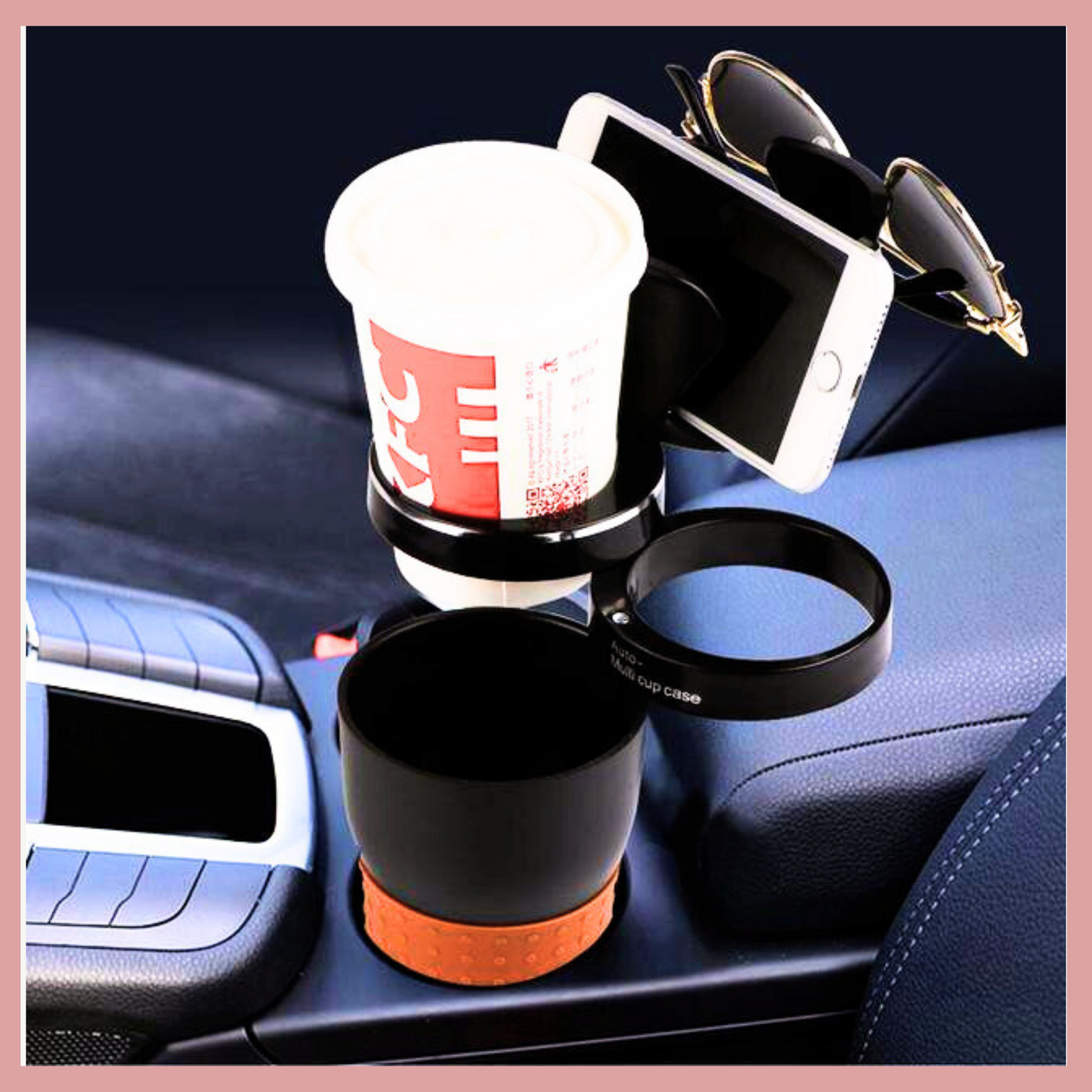 5-in-1 Car Cup Holders Stand