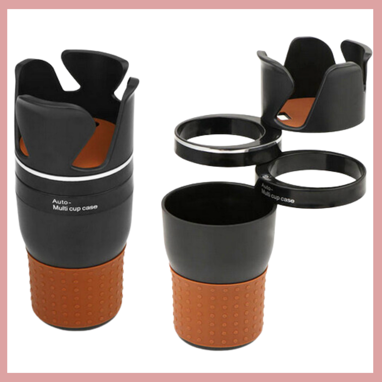 5-in-1 Car Cup Holders Stand