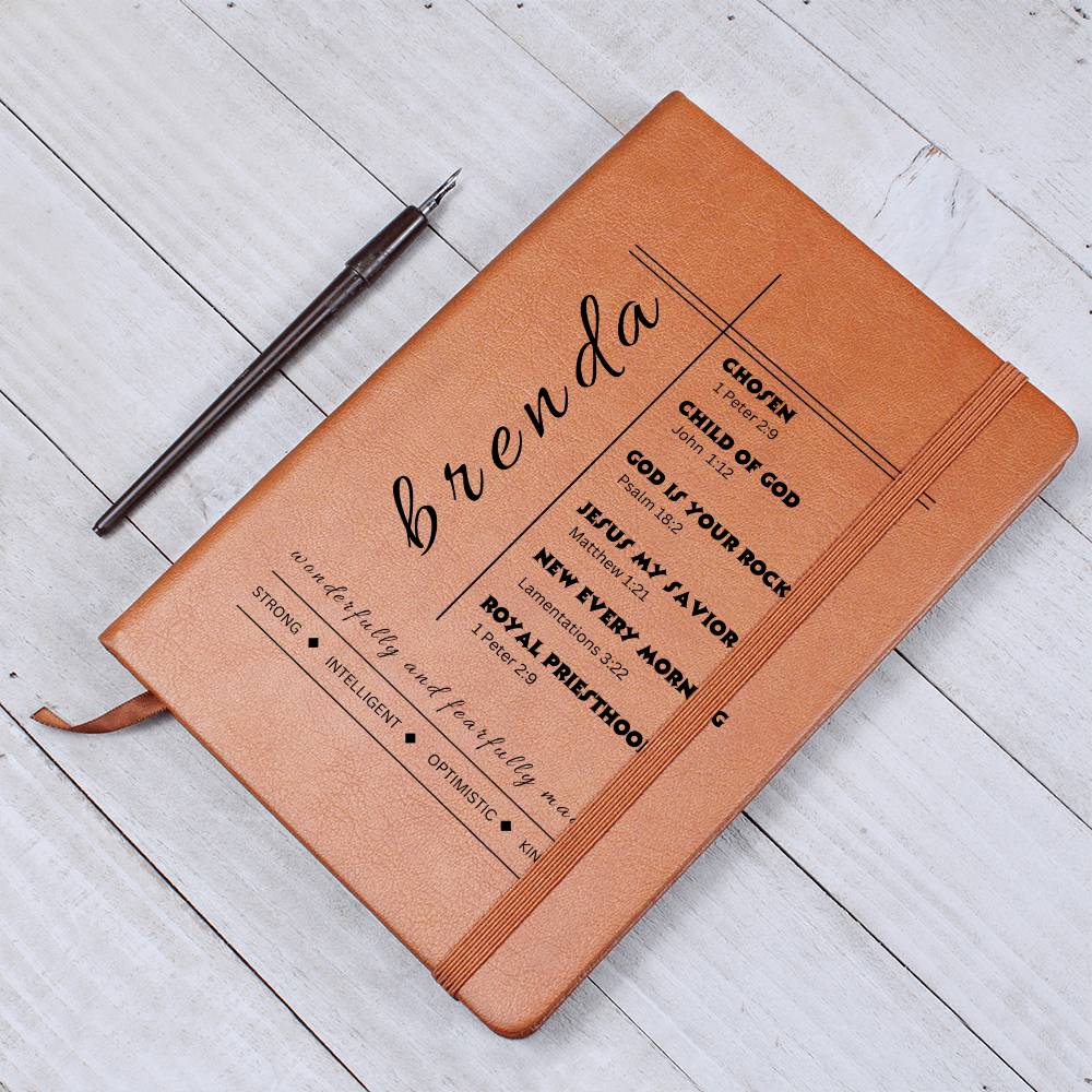 Personalized Name God's Words Journal