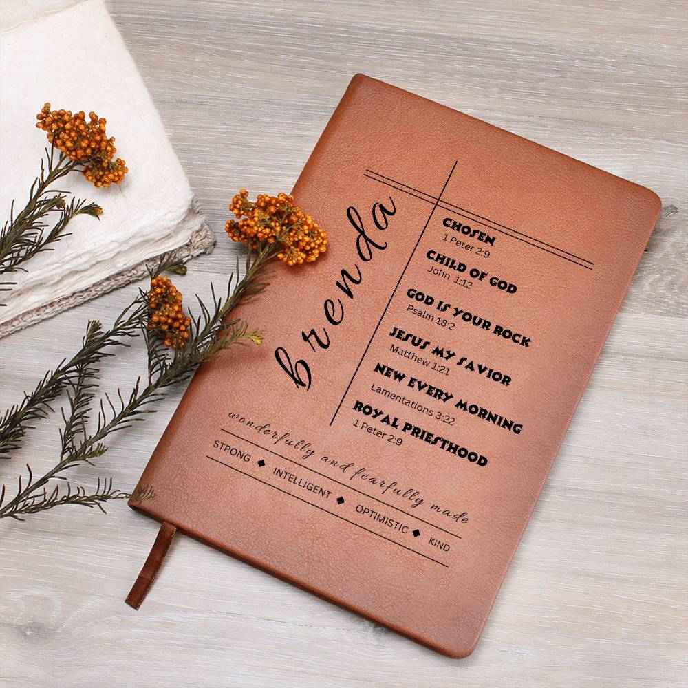 Personalized Name God's Words Journal