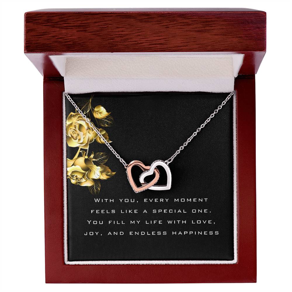 Interlocking Hearts Necklace