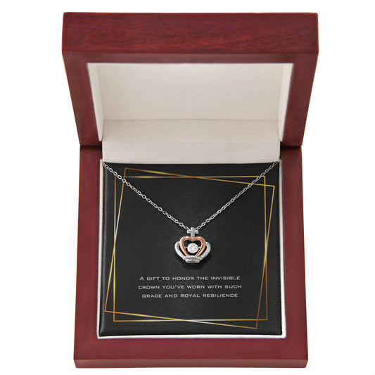 Crown Pendant Necklace